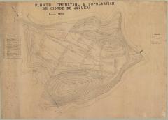 PLANTA CADASTRAL E TOPOGRAFICA DA CI..